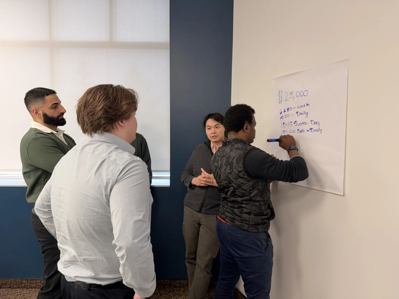 Team Twin Cities agents in a district breakout training session