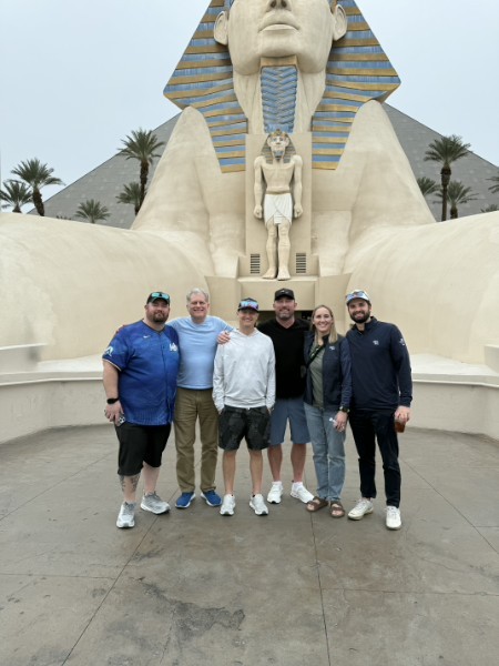 Team Twin Cities group visiting Las Vegas together